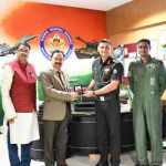 Major General  Dr Sunil Chandra Visit