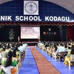 Inspection by Gp Capt Charanjit Singh Paradesi, PPL Sainik School Kalikiri