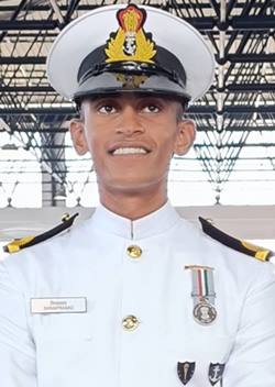 Cadet Shivaprasad Roll no 410
