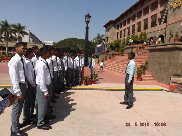 Cdt SL Y Shankar and our cadets