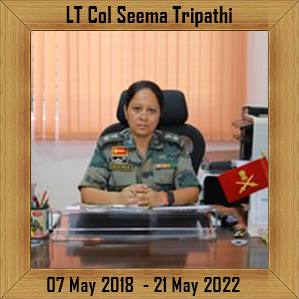 VP Lt col seema Tripathi
